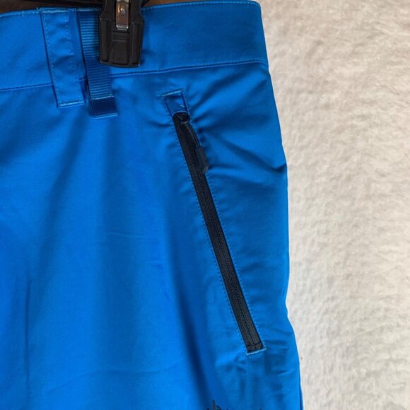 Jack Wolfskin Men's Softshell Blue Flex Shield Active Track Shorts Size XL 9003 - Picture 3 of 15
